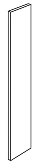 Devon Shaker Tall Filler 1.5″W x 96″H