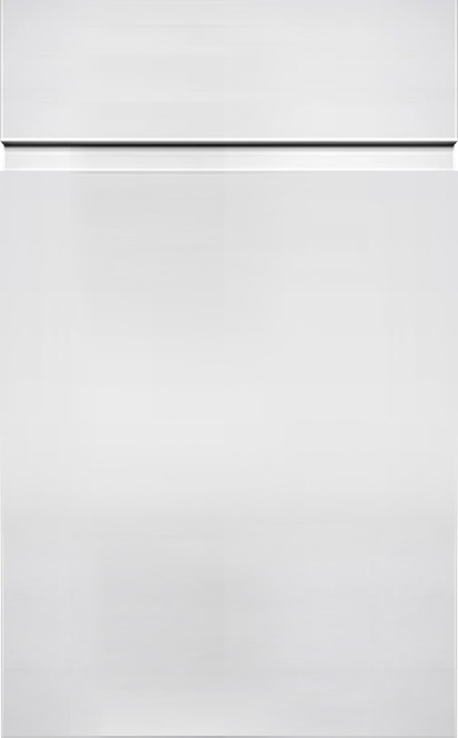 Lacquer White Single Door Wall Diagonal Corner Cabinet - 24W x 36H