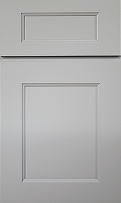 Florence Grey Shaker Double Door Sink Base Cabinet - 33W x 34-1/2H