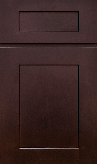 棕色的厨柜