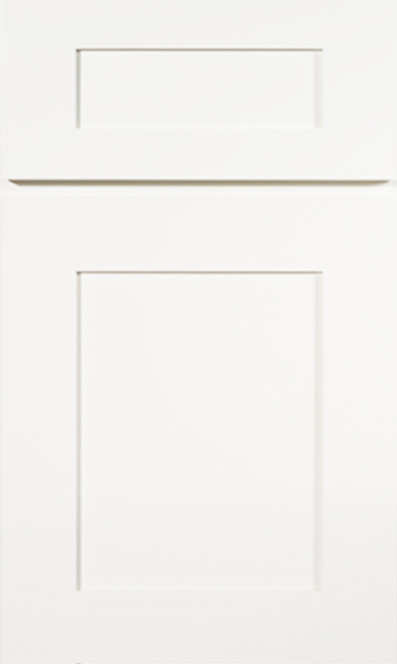 Weston White Shaker Double Door Wall Cabinet - 36W x 42H